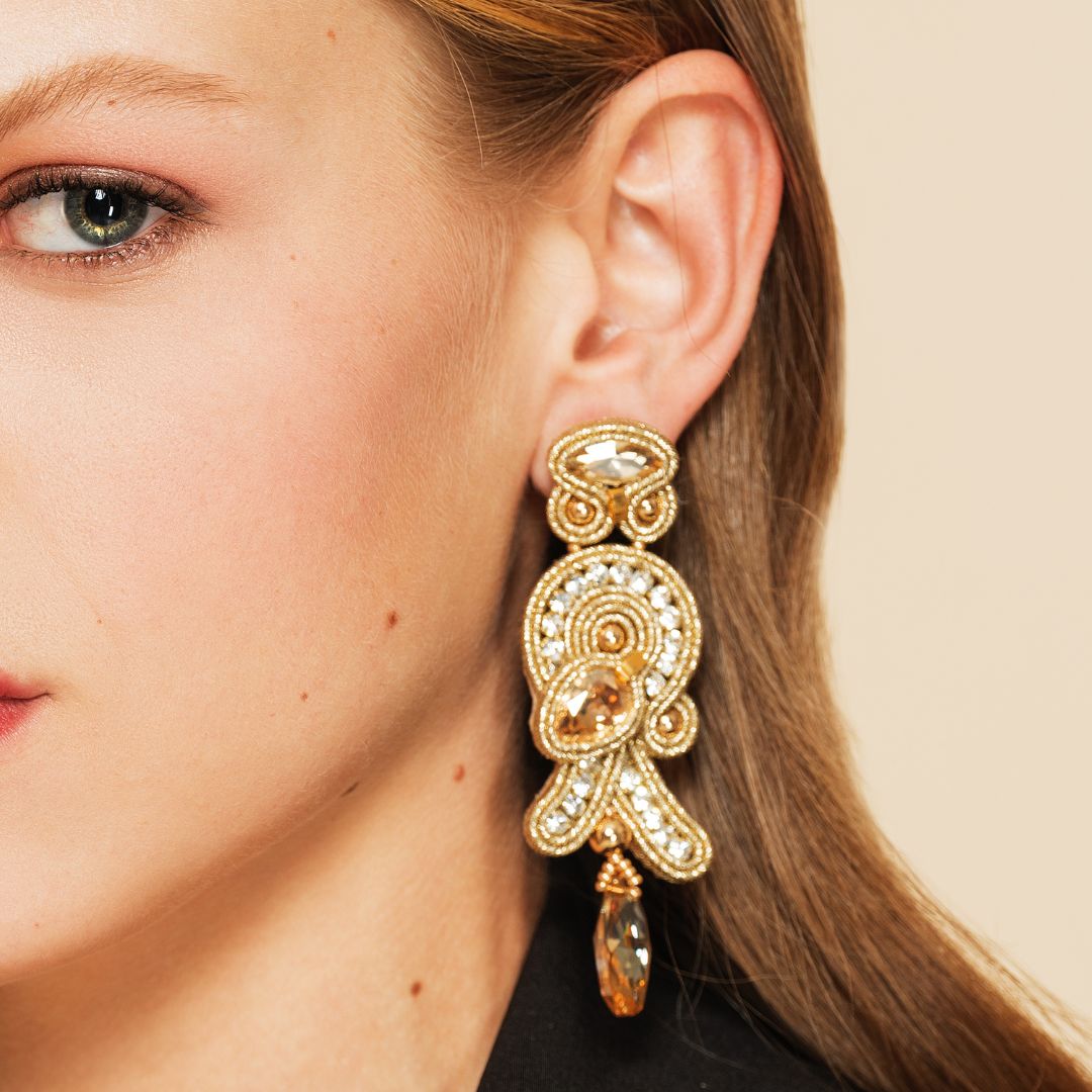 Earrings 'Alchimia' long