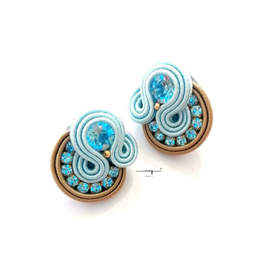 Earrings 'Great Wave' small