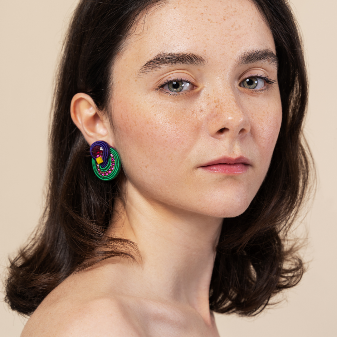 Earrings 'Fusion' small