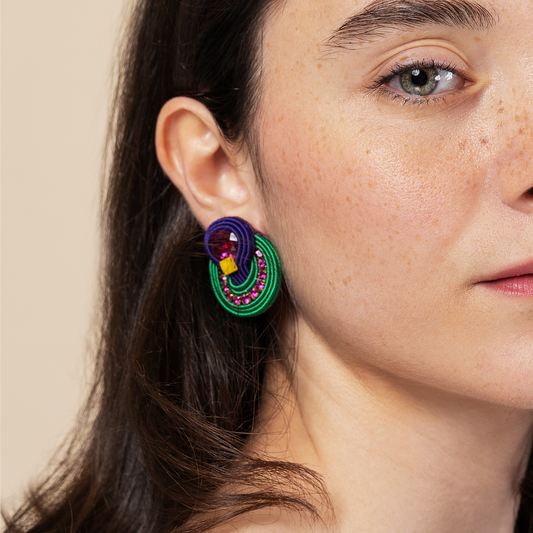 Earrings 'Fusion' small