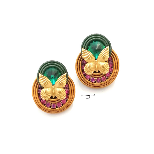 Earrings 'Secret Garden' small size