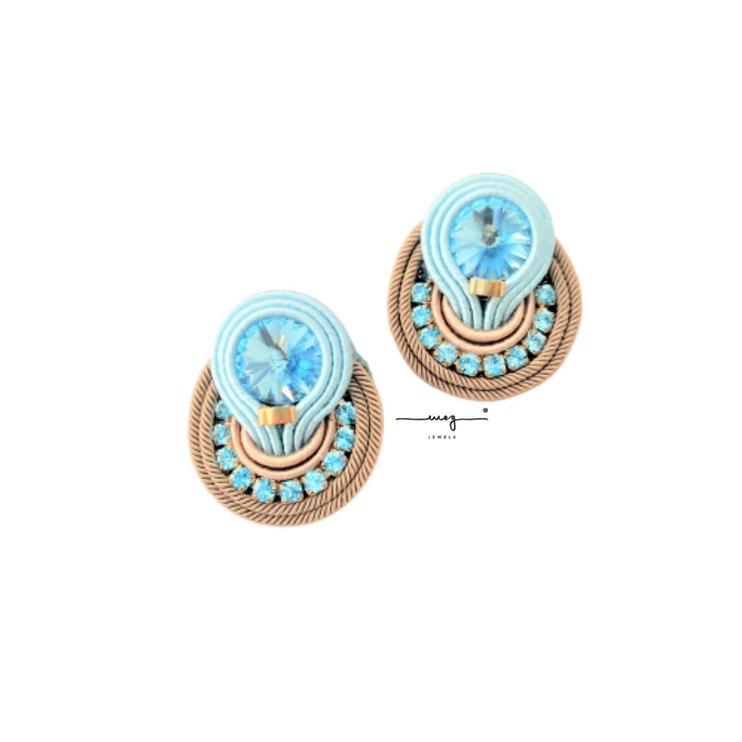 Earrings 'Great Wave' small