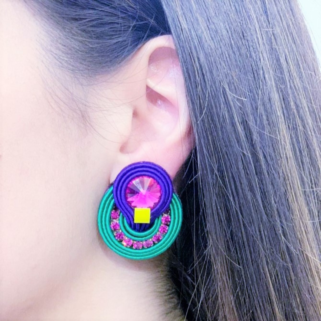 Earrings 'Fusion' small