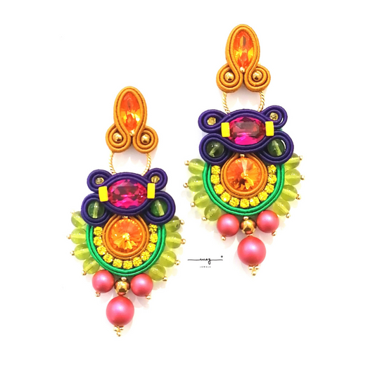 Earrings FUSION long
