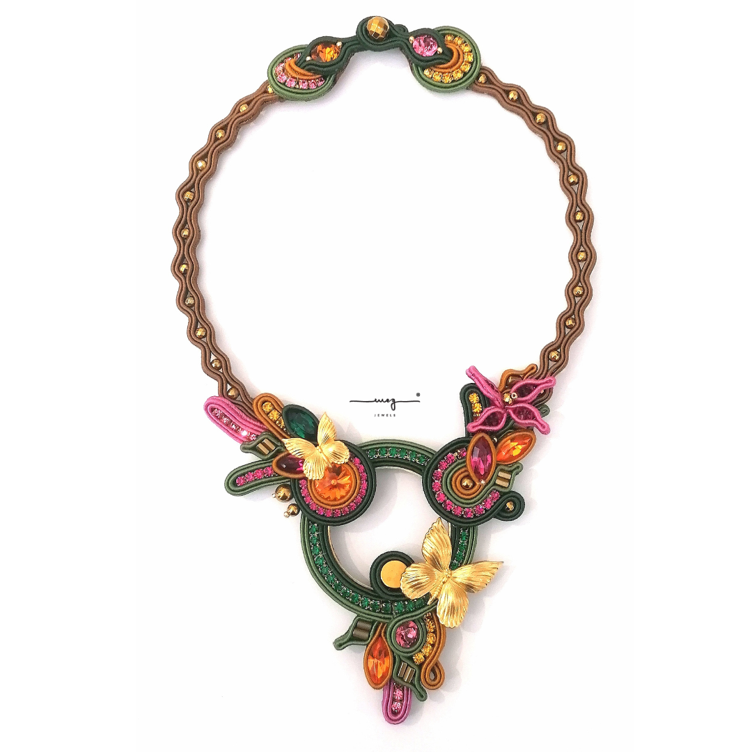 Necklace 'Mystery Route' - Secret Garden Collection