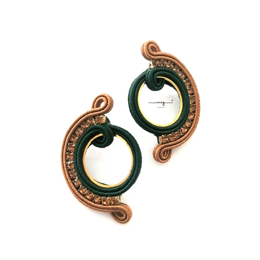 Earrings BAMBOO medium