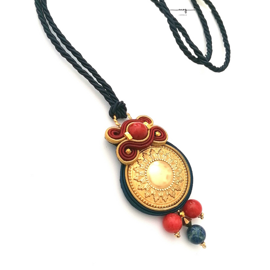 Necklace 'the Sun' - Fortune Tellers Collection